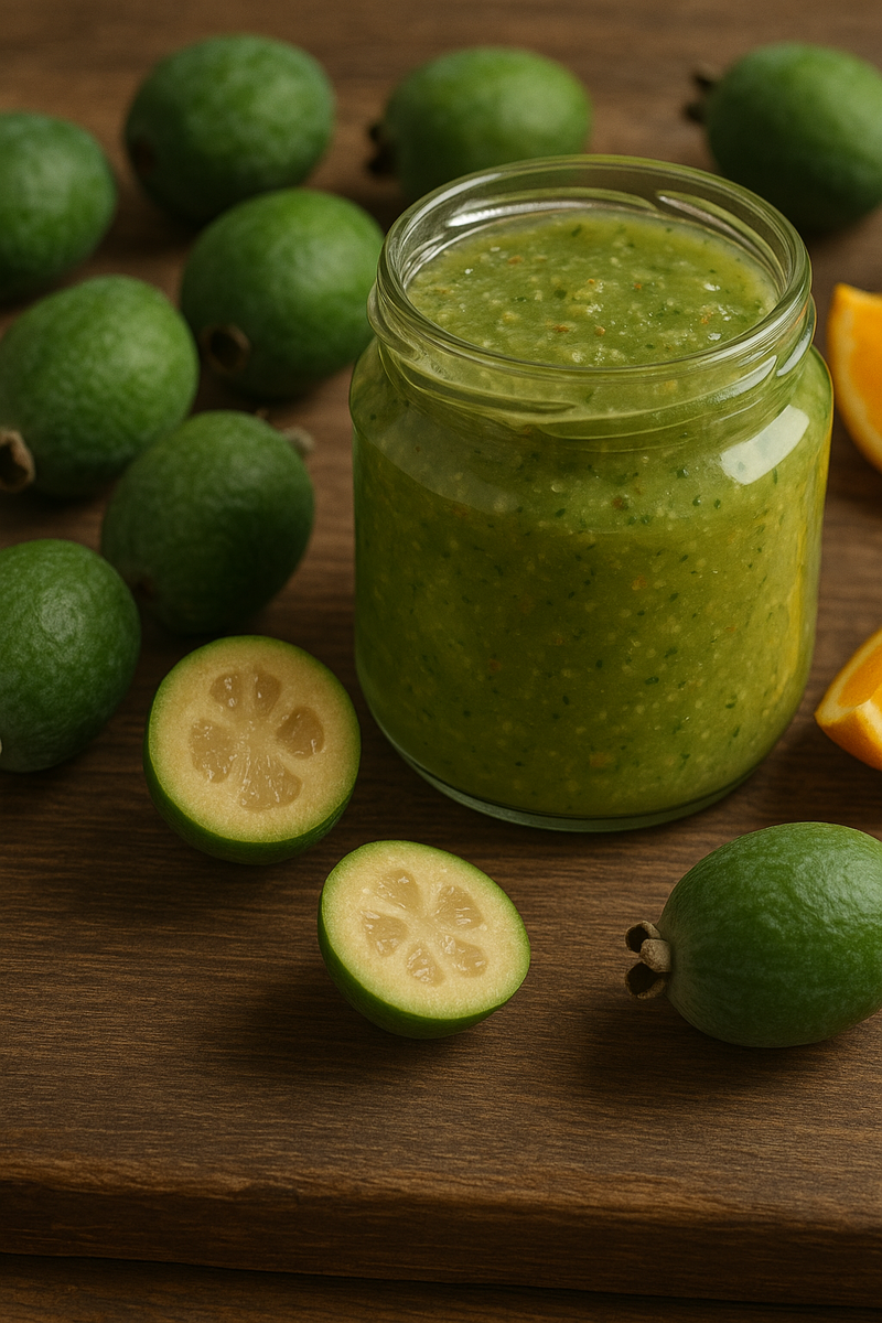 Варенье за 10 минут без плиты: секреты яркого вкуса фейхоа