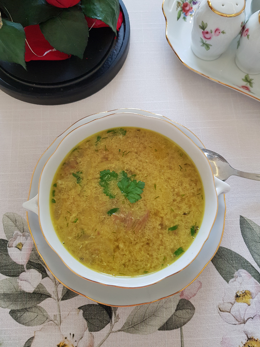 Наслаждайтесь традиционным чихиртмой из баранины