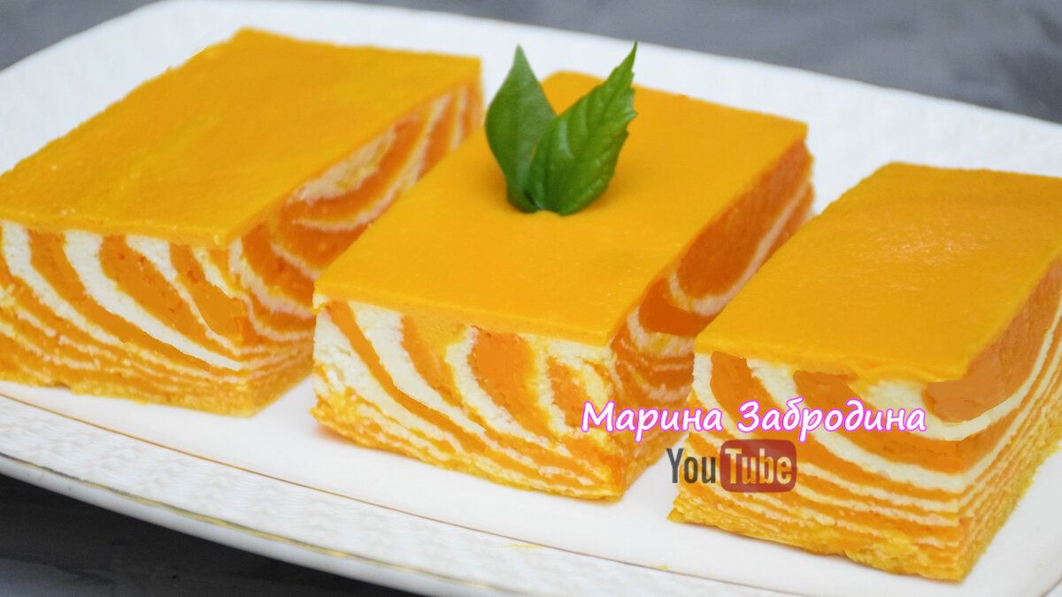 Солнечная запеканка из тыквы и творога