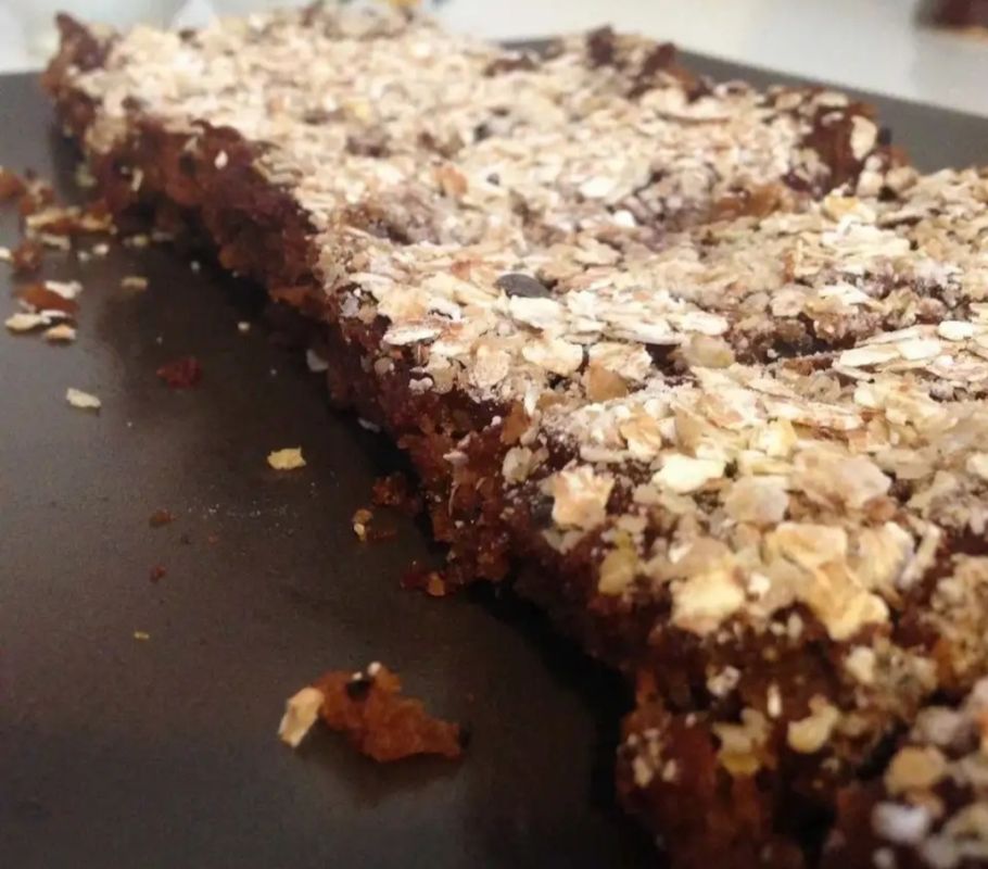 Постная коврижка с гречневыми хлопьями