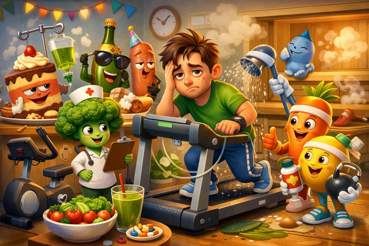 Как быстро восстановиться после праздников: полезные советы