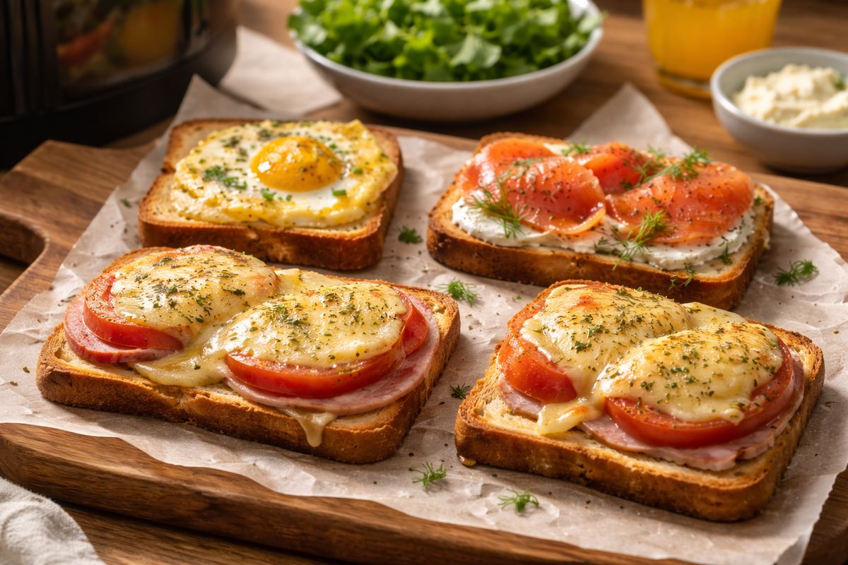 Бутерброды в аэрогриле: быстро и вкусно