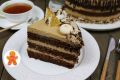 Нежный шоколадно-кофейный торт