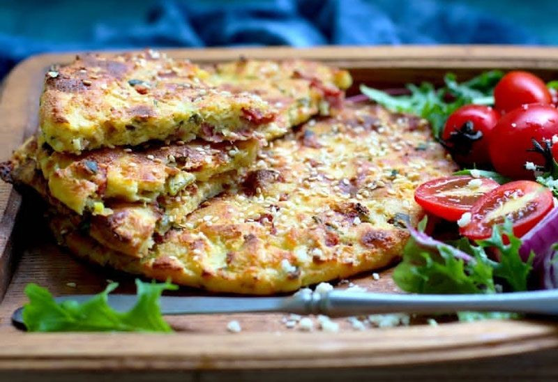 Лепешки с творогом и ветчиной: идеальный перекус