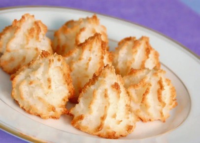 Кокосовые печенья за 30 минут