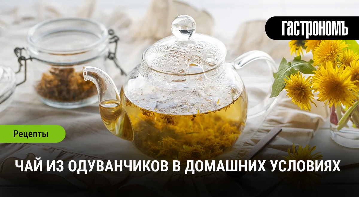 Как приготовить изысканный чай из одуванчиков в домашних условиях