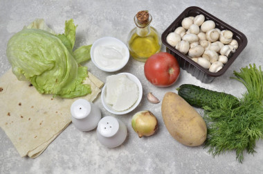 Вегетарианская шаурма за 30 минут: вкусно и полезно