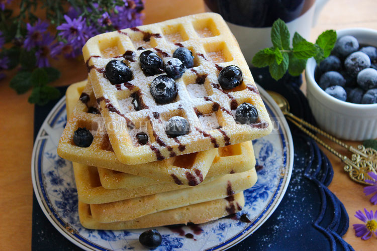 Хрустящие бельгийские вафли: идеальный рецепт для любителей сладкого