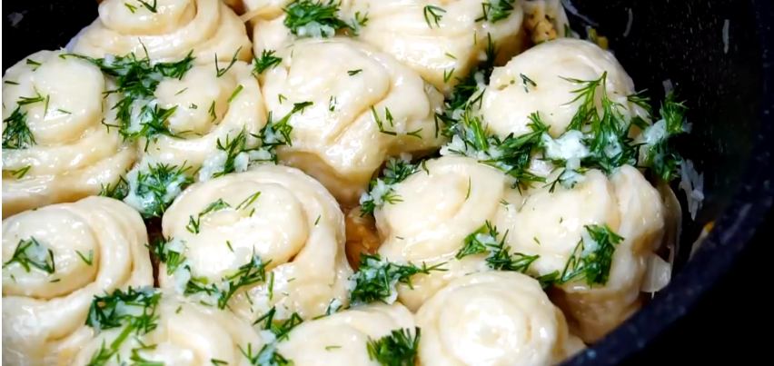 Штрудли с капустой: кулинарное вдохновение в одной кастрюле