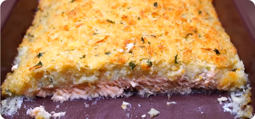 Горбуша под хлебной корочкой: секрет сочности и аромата