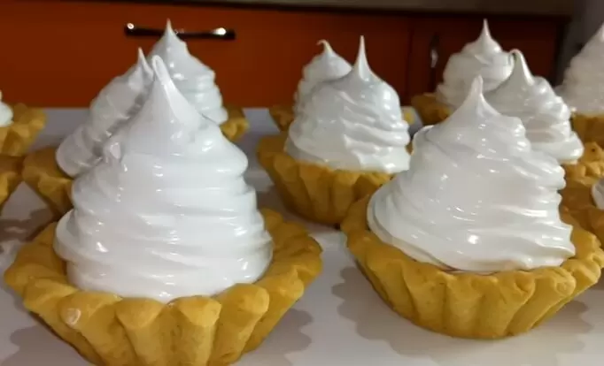 Вкусные корзиночки с нежным кремом