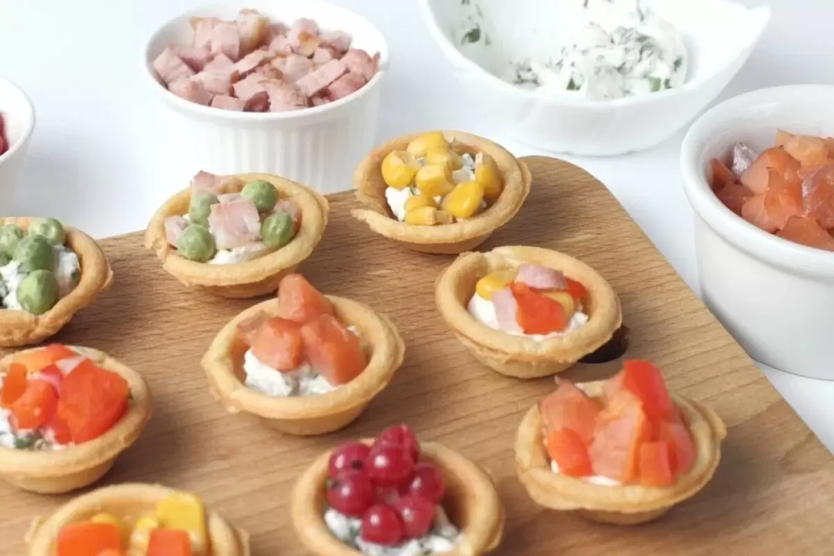 Тарталетки на новогодний стол: 12 удивительных начинок